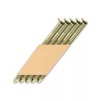   Ringförmiger Papierstreifennagel mit Flachkopf D-Form 34° 3,1 x 90 mm