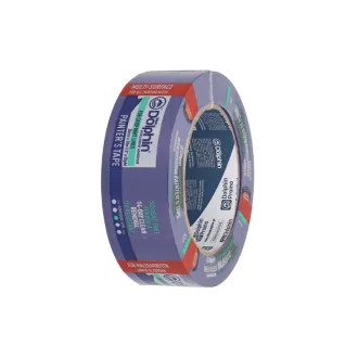 BLUE DOLPHIN Professionelles Malerkreppband 38 mm x 50 m