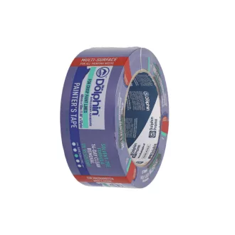 BLUE DOLPHIN Professionelles Malerkreppband 48 mm x 50 m