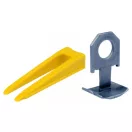 VOREL Pflasternivellierungsset 400 Teile (300 Sockel + 100 Keile)