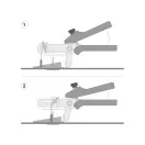 VOREL Pflaster-Nivellierzange 20-70 mm