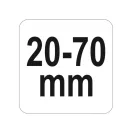 VOREL Pflaster-Nivellierzange 20-70 mm