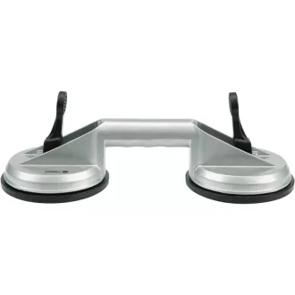 VOREL Glasplattenklemme doppelt Aluminium 2 x 115 mm 70 kg