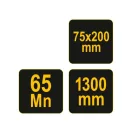 VOREL Betonschaber 75 x 200 x 1300 mm