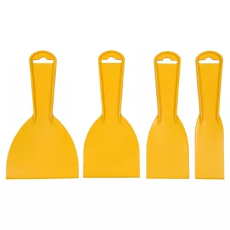 VOREL Spachtelset 4-teilig 40-100 mm Kunststoff