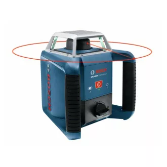 BOSCH GRL 400 H Rotationslaser + LR 1 Laserempfänger