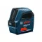 BOSCH Kreuzlinienlaser rot, selbstnivellierend GLL 2-10 (Innenbereich) IP54
