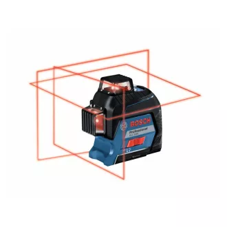   BOSCH Selbstnivellierender 3 x 360° Linienlaser rot GLL 3-80 im Koffer IP54