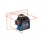 BOSCH Selbstnivellierender 3 x 360° Linienlaser rot GLL 3-80 im Koffer IP54
