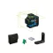 BOSCH Kreuzlinienlaser 3 x 360° grün GLL 80-33CG inkl. LB10 Halterung + USB-C Kabel IP65