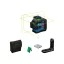 BOSCH Kreuzlinienlaser 3 x 360° grün GLL 80-33CG inkl. LB10 Halterung + USB-C Kabel IP65
