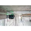 BOSCH Kreuzlinienlaser grün GLL 80-33CG im Koffer (1 x 3,0 Ah Akku + USB-C Kabel) IP65