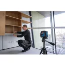 BOSCH Kreuzlinienlaser (grün) GLL 20-22 G in Schutztasche + BT 150 Stativ + Laserzielplatte IP65