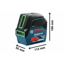 BOSCH GCL 2-15 G grün Kombilaser + RM 1 Halter