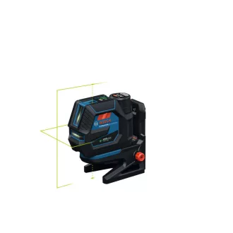   BOSCH Akku-Kombilaser GCL 12V-50-22 CG IP 65 (1 x 2,0 Ah Akku+Ladegerät+RM20 Halterung) im L-BOXX 136