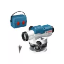 BOSCH Optisches Nivelliergerät GOL 26 D + BT 160 Stativ + GR 500 Messlatte + Koffer IP54