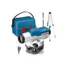 BOSCH Optisches Nivelliergerät GOL 32 D + BT 160 Stativ + GR 500 Messlatte IP54