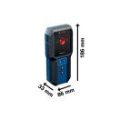 BOSCH Wandscanner GMS 100-23 mit Bohrlochmarkierung IP54