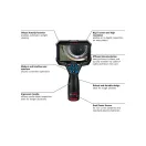 BOSCH Akku-Inspektionskamera GIC 12V-5-27 C (mit Akku-Adapter) IP 54