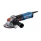 BOSCH GWX 17-125 S Winkelschleifer mit vibrationsgedämpftem Zusatzhandgriff, Schutzhülle, Block