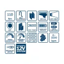 BOSCH GDR 12V-110 Akku-Schlagschrauber (ohne Akku und Ladegerät)