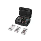 BOSCH Akku-Bohrschrauber GSR 12V-30 in Tasche + Zubehörsets (2 x 2,0 Ah Akku + Schnellladegerät)