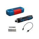 BOSCH GO Akkuschrauber (mit USB-C-Kabel) + 8-teiliges Bit-Set