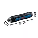 BOSCH GO Akkuschrauber (mit USB-C-Kabel) + 8-teiliges Bit-Set