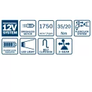 BOSCH Akku-Bohrschrauber GSR 12V-35 FC in L-Boxx (2 x 3,0 Ah Akkus + Schnellladegerät)