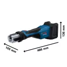 BOSCH Akku-Rotationspresse 360° GPT 18V-32 TH Set (ohne Akku und Ladegerät)