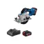 BOSCH Akku-Kreissäge GKS 18V-51 (2 x 4,0 Ah Akku + Ladegerät)