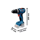 BOSCH Akku-Schlagbohrschrauber GSB 18V-65 (ohne Akku und Ladegerät)