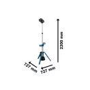 BOSCH Akku-LED-Stativlampe GLT18V-5000 (ohne Akku und Ladegerät) 5000 lm
