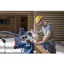 BOSCH Kapp- und Gehrungssäge Gleitschlitten GCM 340-305 D / 1800 W (LED-Schnittanzeige)