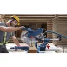 BOSCH Kapp- und Gehrungssäge Gleitschlitten GCM 340-305 D / 1800 W (LED-Schnittanzeige)