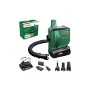 BOSCH Akku-Pumpe EasyInflate 18V-500 + Düsen-Set (1 x 2,0 Ah Akku + Ladegerät)