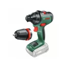 BOSCH AdvancedDrill 18 Akku-Bohrschrauber + Bohrfutteradapter (ohne Akku und Ladegerät)