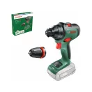 BOSCH AdvancedDrill 18 Akku-Bohrschrauber + Bohrfutteradapter (ohne Akku und Ladegerät)