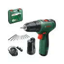 BOSCH EasyDrill 1200 Akku-Bohrschrauber (2 x 1,5 Ah Akkus) im Koffer
