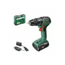 BOSCH Akku-Schlagbohrschrauber UniversalImpact 18V-EC 60 Nm im Koffer (1 x 2,0 Ah Akku + Ladegerät)
