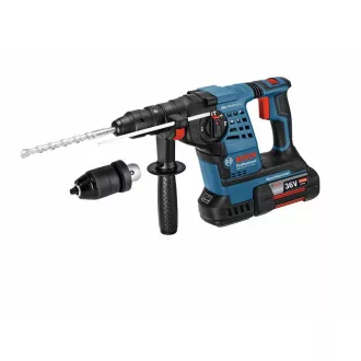   BOSCH GBH 36 V-LI Plus Akku-Bohrhammer SDS-Plus (2 x 4,0 Ah Akkus) in L-Boxx