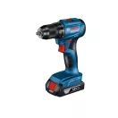 BOSCH Akku-Bohrschrauber GSR 185-LI + Akku-Bohrhammer GBH 180-LI (2 x 4,0 Ah Akkus + Ladegerät)