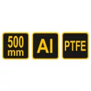 VOREL Schaumpistole mit langem Griff 500 mm