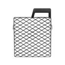 VOREL Ablaufgitter 270 mm/300 mm