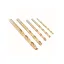 IRWIN Schraubenbohrer-Set 5-teilig HSS TiN zylindrisch (4-5-6-8-10 mm)