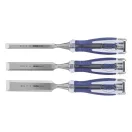 IRWIN Marples Holzmeißel-Set mit 3-teiligem gehämmertem Metallgriff