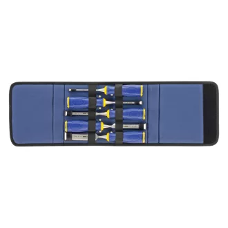   IRWIN Marples Holzmeißel-Set mit 5-teiligem Softgriff-Griff (6-10-15-20-25 mm)