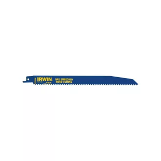 IRWIN Säbelsägeblatt 225 mm/6TPI Holz Bimetall (5 Stück)