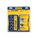 IRWIN Bolt-Grip Kit zum Entfernen gebrochener Schraubenköpfe, 5-teilig