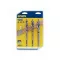 IRWIN Holzbohrer-Set 3-teilig 230 mm Bithalter Blue Groove Power (14-16-18 mm)